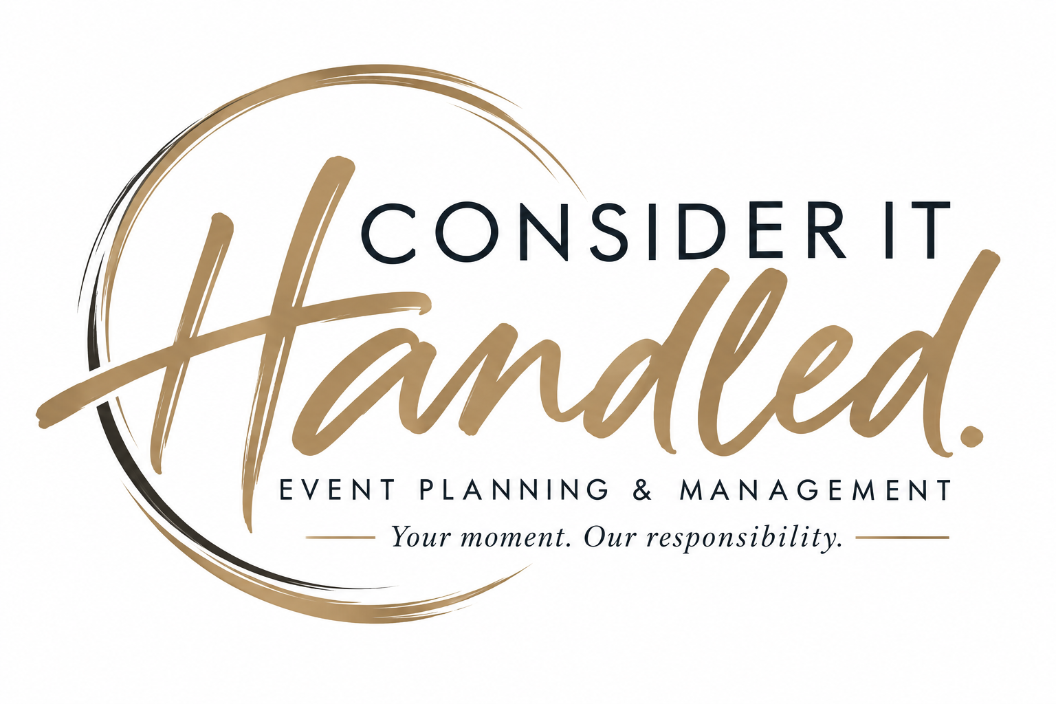 Consider It Handled. Event Planning & Management